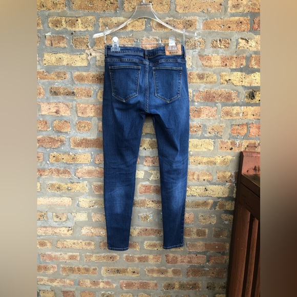 Zara Z1975 Mid-Rise Stretch Denim - Picture 4 of 12